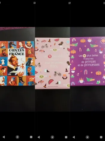 Lots 3 livres de contes