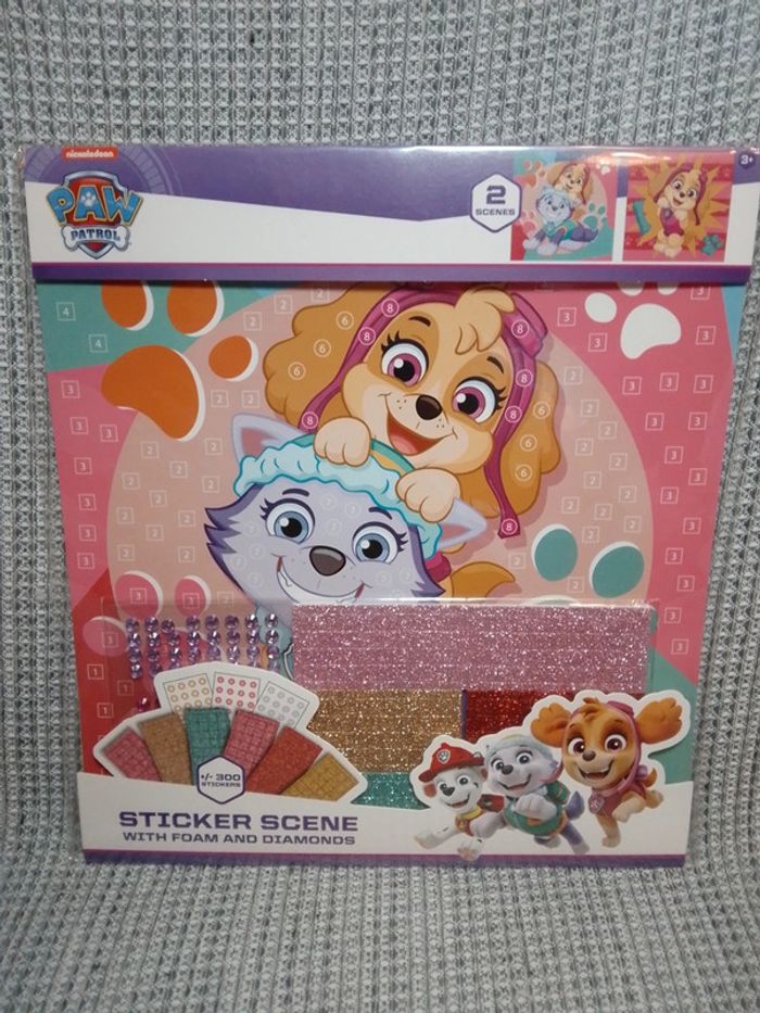 Sticker Scène x2 Paw Patrol/ Pat'Patrouille