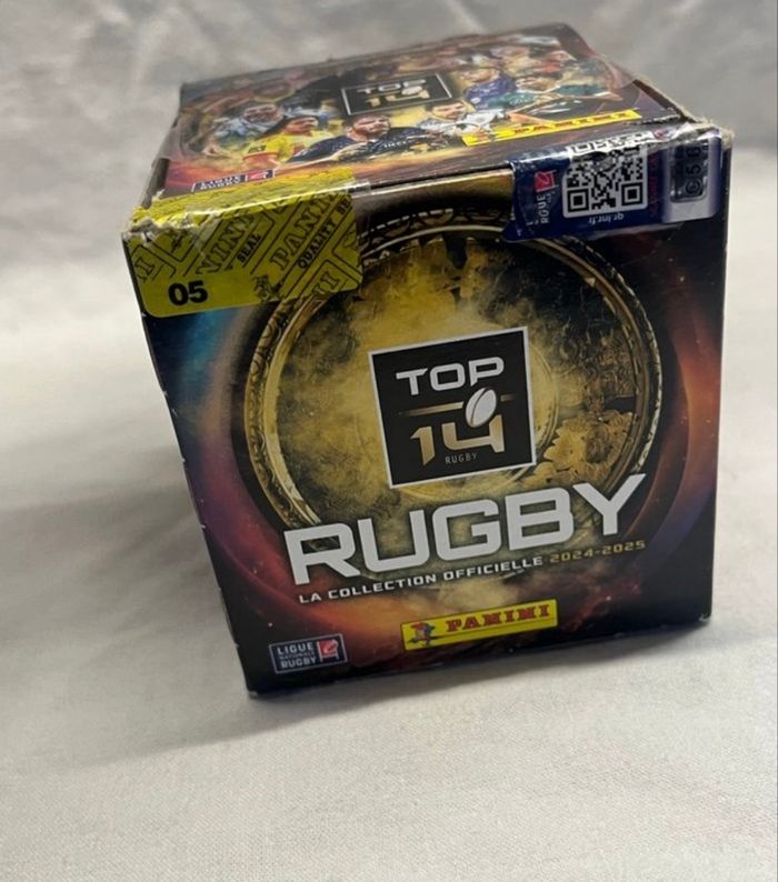 Boite panini rugby 2025 neuve scellée - photo numéro 2