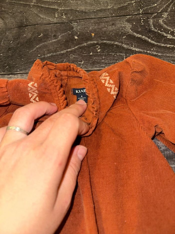 Robe manche longue côtelé - photo numéro 3