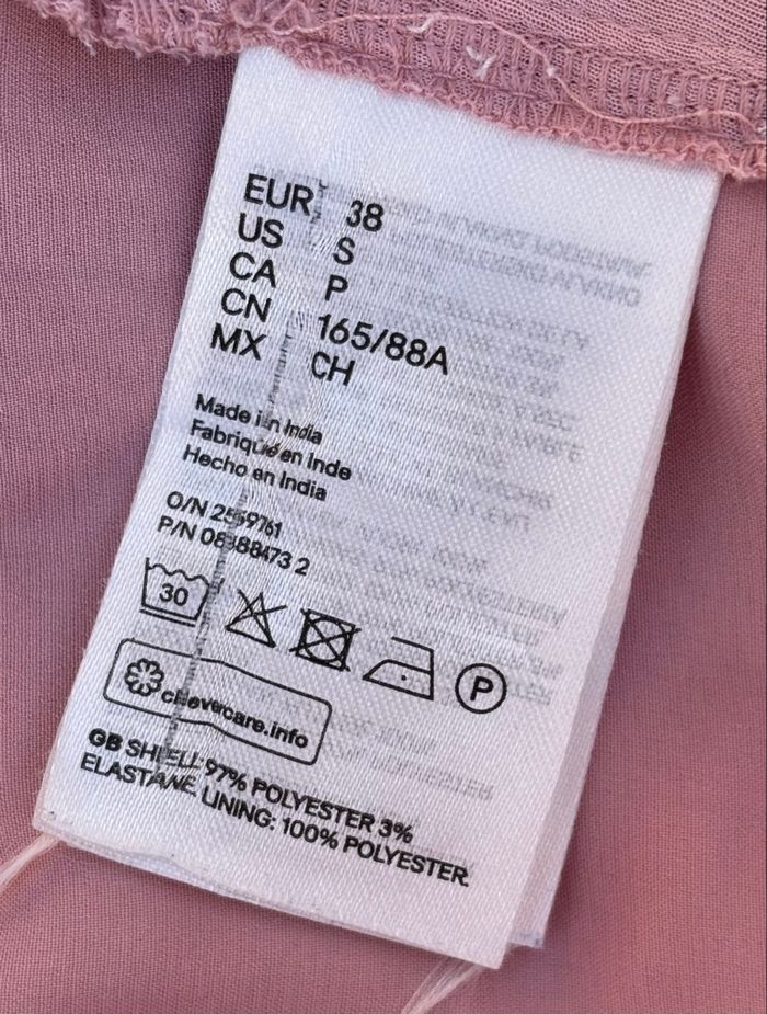 💖 Blouse courte rose manches bouffantes H&M – Taille 38 (M) - photo numéro 8