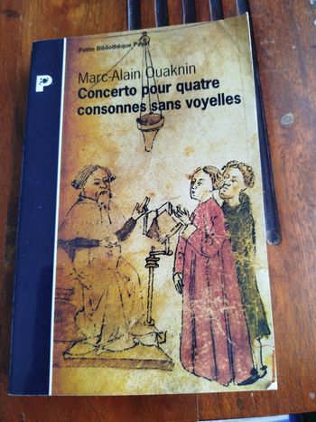 Concerto pour quatre consonnes sans voyelles