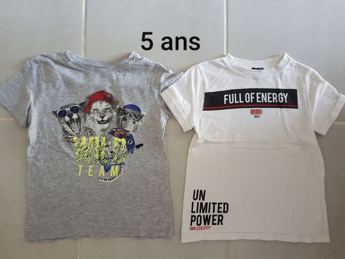T shirts 5 ans