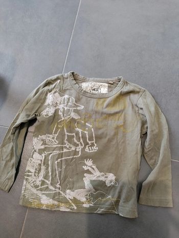 Tee shirt manches longues 4 ans 1€