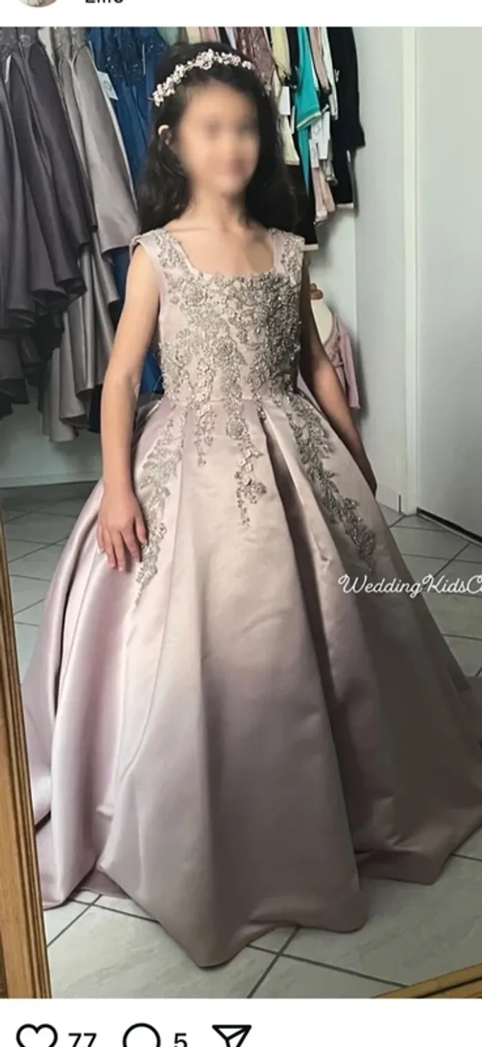 Robe de cérémonie pour fille - photo numéro 4