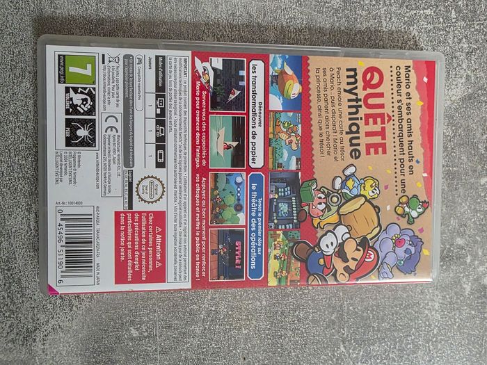 Jeu Mario paper et la porte millenaire - photo numéro 2