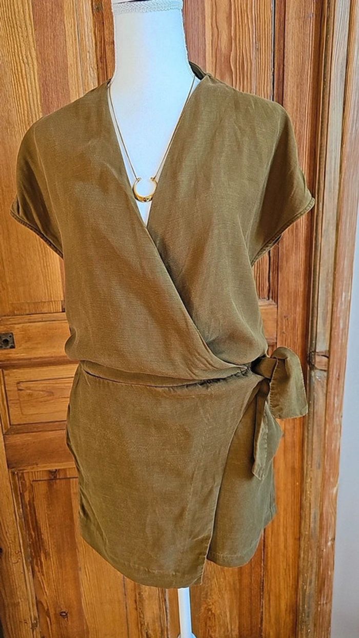 Combinaison short Mango Suit en lin S - photo numéro 5