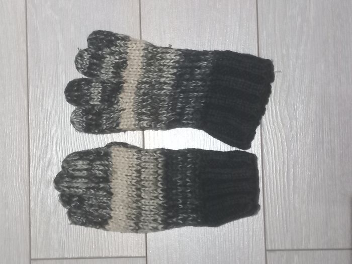 ensemble bonnet + snood + gants - photo numéro 7