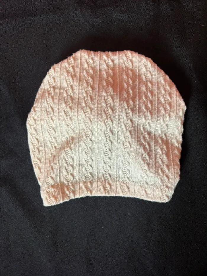 Bonnet noeud beige Shein - photo numéro 2