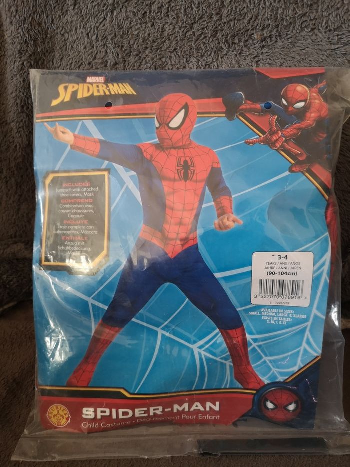 Deguisement Spiderman 3 4 ans - photo numéro 2