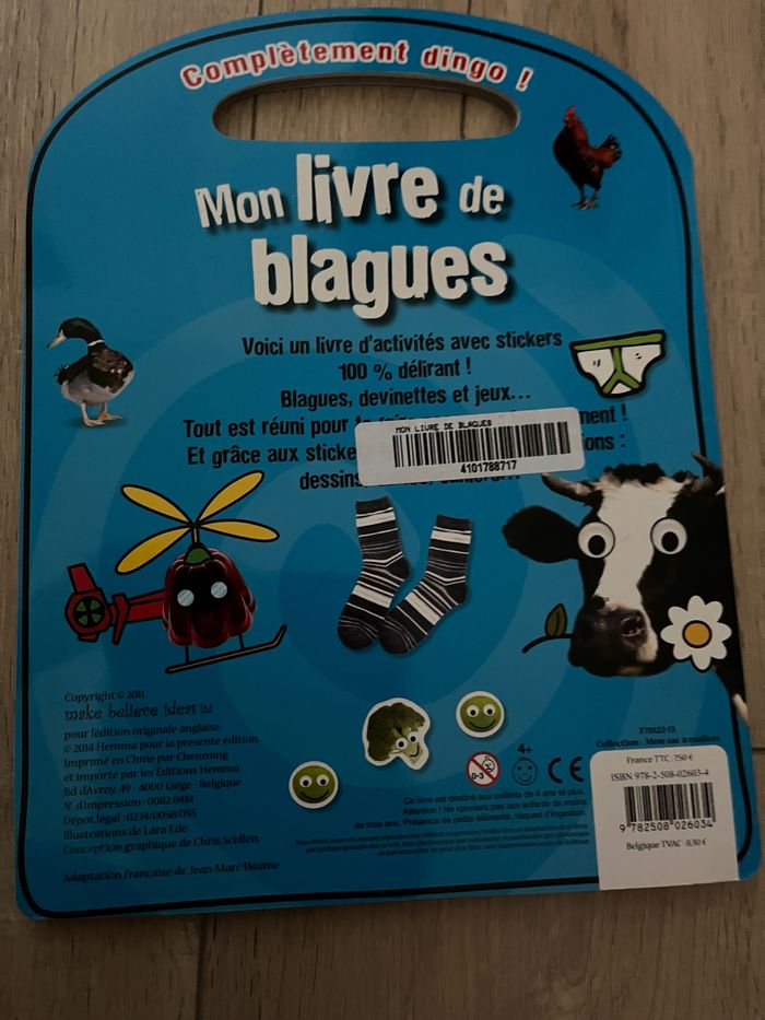 Mon livre de blague autocollant - photo numéro 2