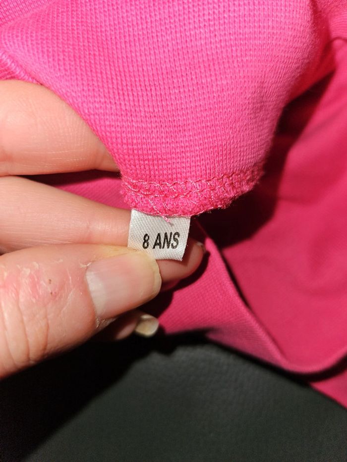 Pull col roulé fille 8 ans - photo numéro 3