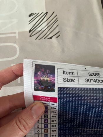 Diamond painting château Disney