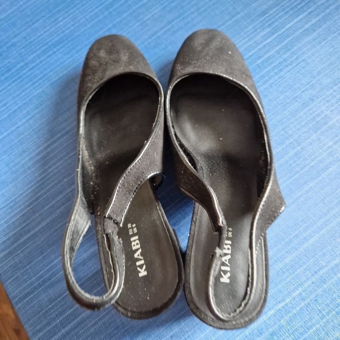 T39 sandales a talon carré - photo numéro 3