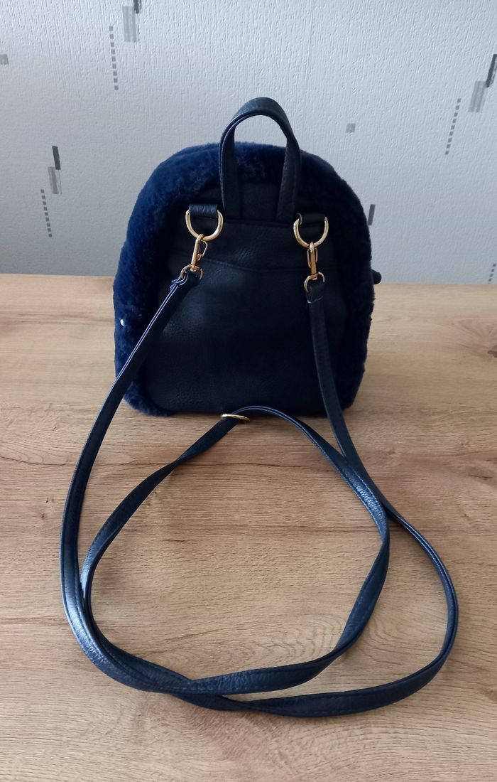 Sac à dos " matière peluche " - photo numéro 2