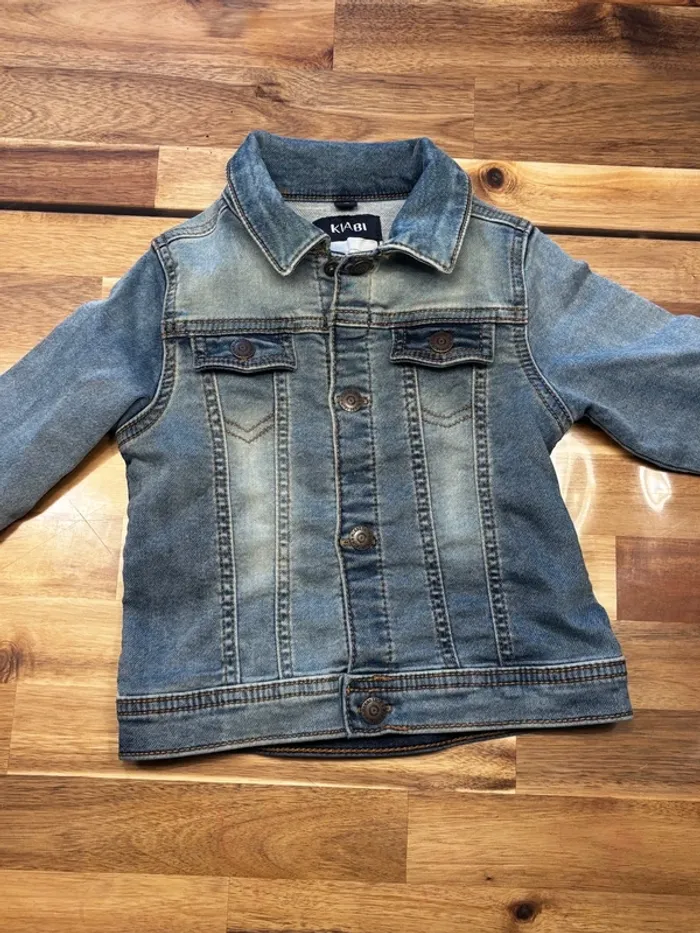 Veste en jean mixte