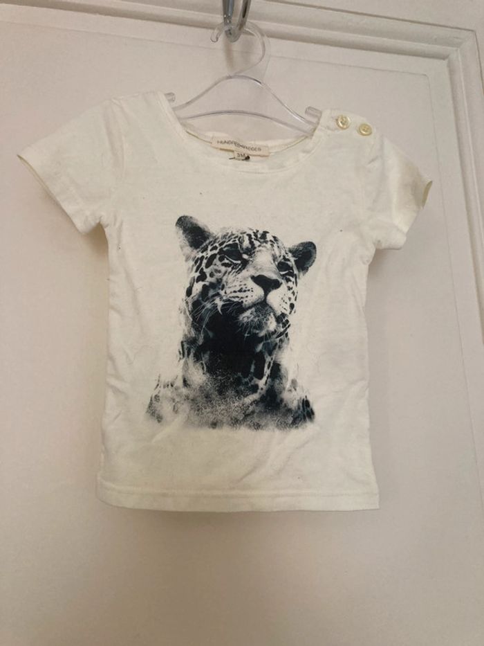 T-shirt Léopard Hundred Pieces 3 mois