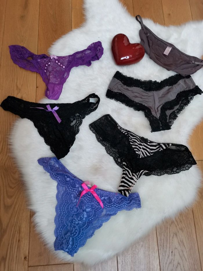 Lot de lingerie de 6 pièces en taille S / taille 36 - photo numéro 2