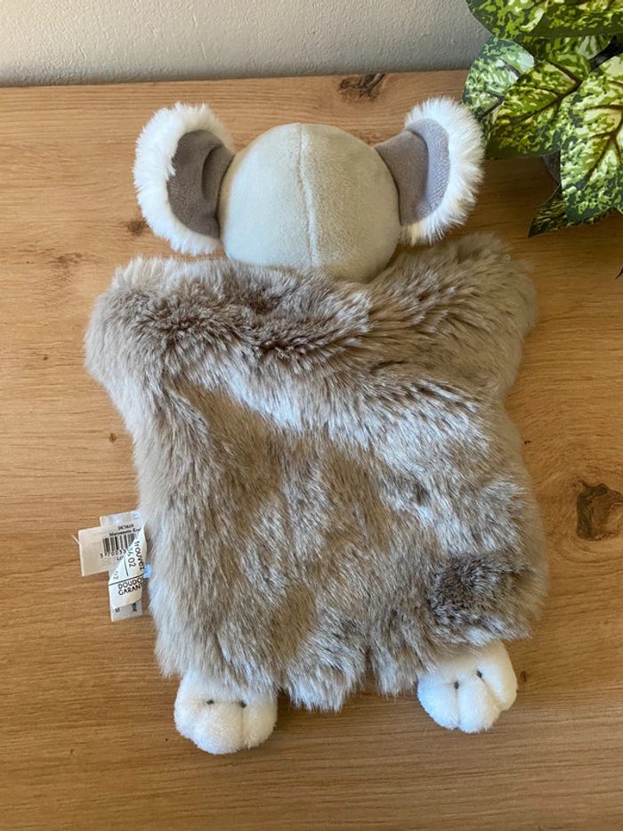 Doudou marionnette koala gris fourrure doudou et compagnie - photo numéro 2