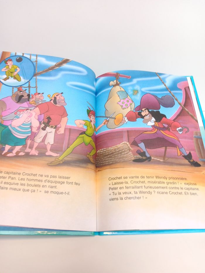 Livre Disney club du livre Peter Pan retour au pays imaginaire - photo numéro 5
