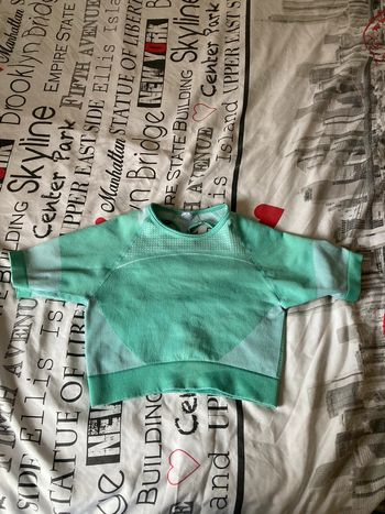Haut sport ou Brassière menthe à l’eau