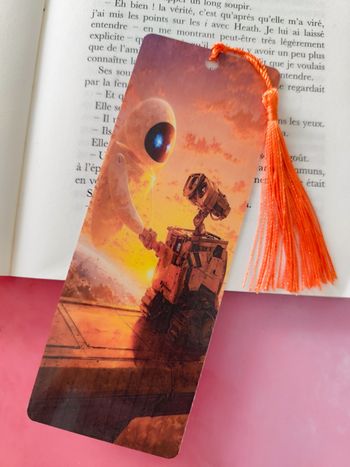 marque page disney Wall-e et eve 