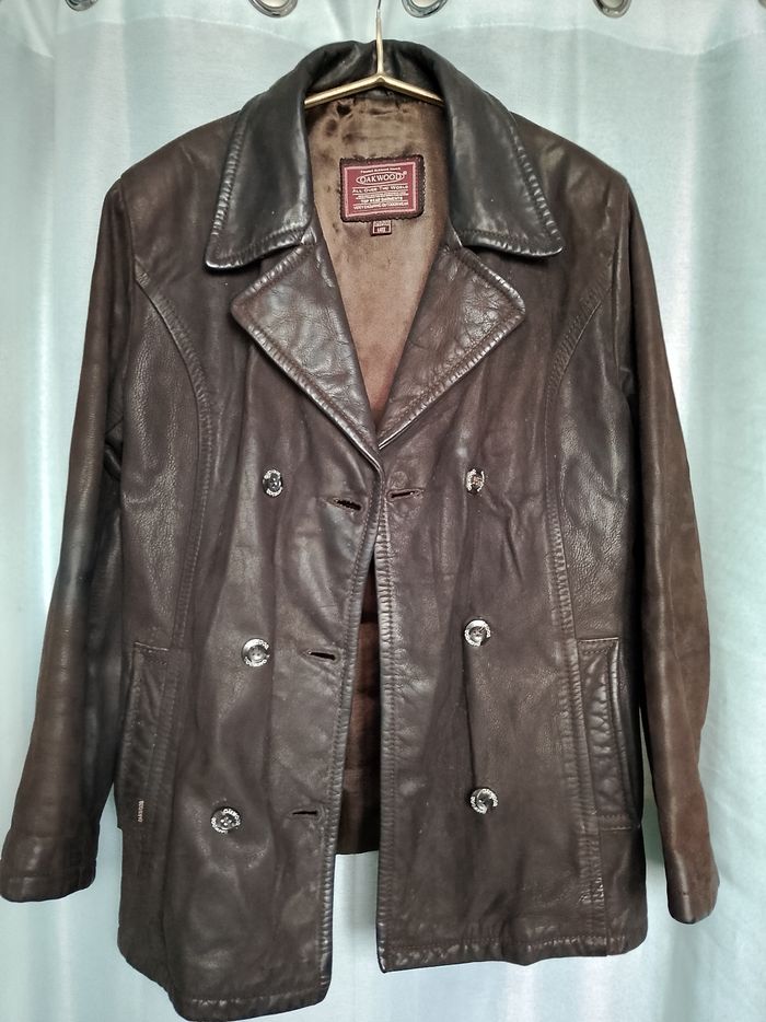 Veste en cuir Oakwood