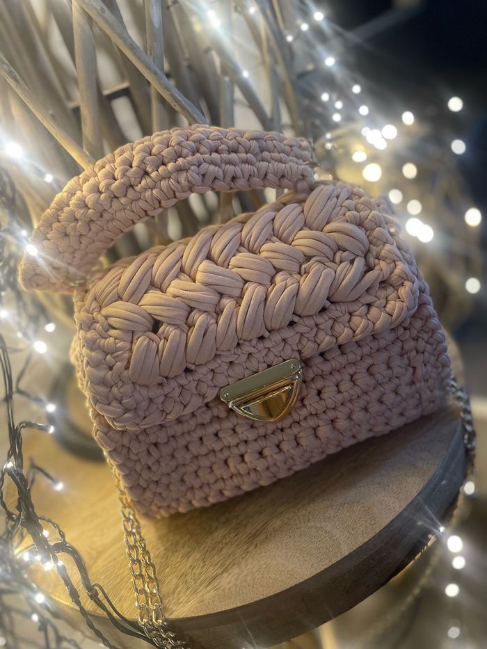 Sac à mains au crochet 🧶