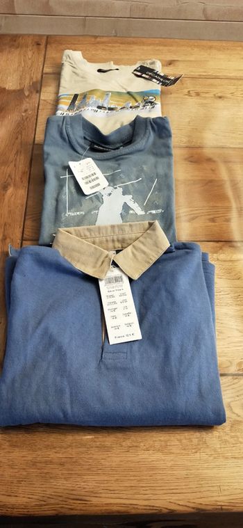Lot de 3 tee-shirts manches longues
