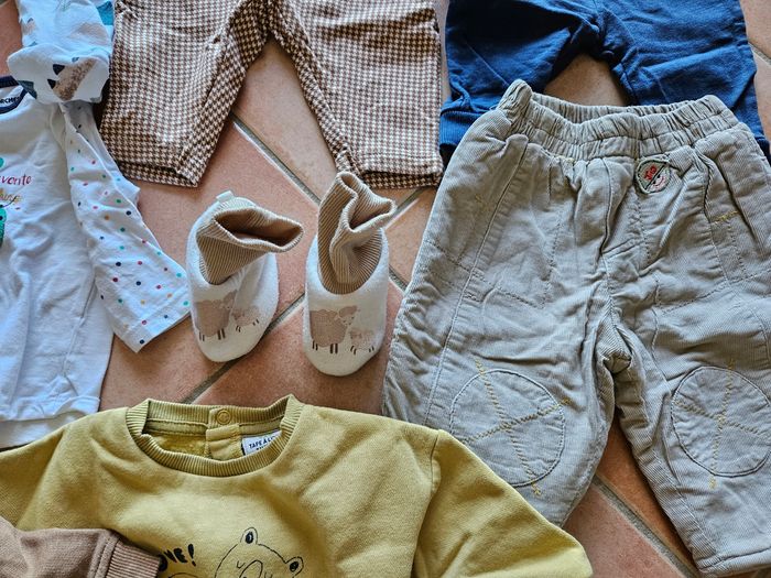 Lot 3 mois garcon veste pyjamas bodies okaidi - photo numéro 8