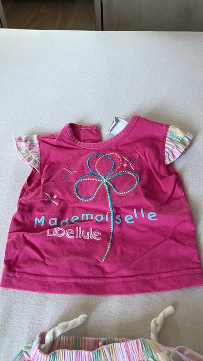 Ensemble pantalon fin et t shirt 3 mois - photo numéro 2