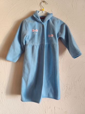 Robe de chambre bleu