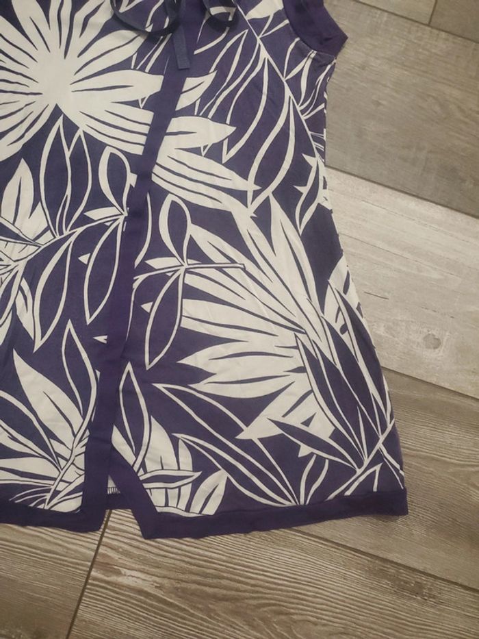 Débardeur à imprimé feuilles - Taille 1 - photo numéro 3