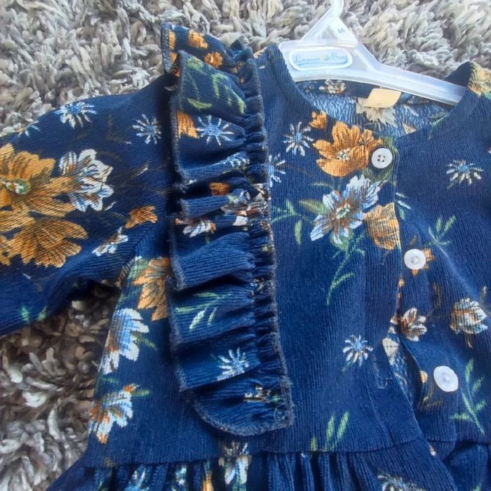 Lot 2 robes bleu marine 110cm - photo numéro 4