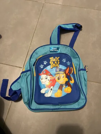 Petit cartable de maternelle Paw Patrol