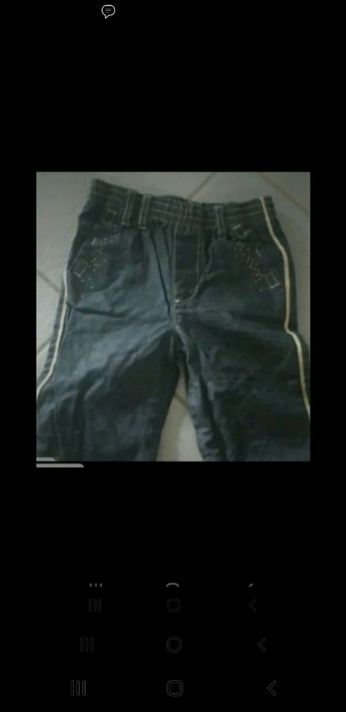 Jeans doublé bébé fille ikks 3 ans - photo numéro 2