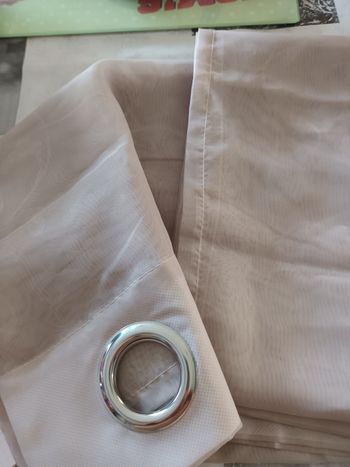 Panneau rideau écru 