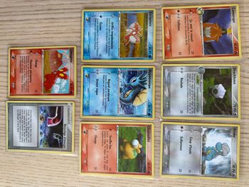 Lot de 8 cartes Pokémon EX Dragon FR