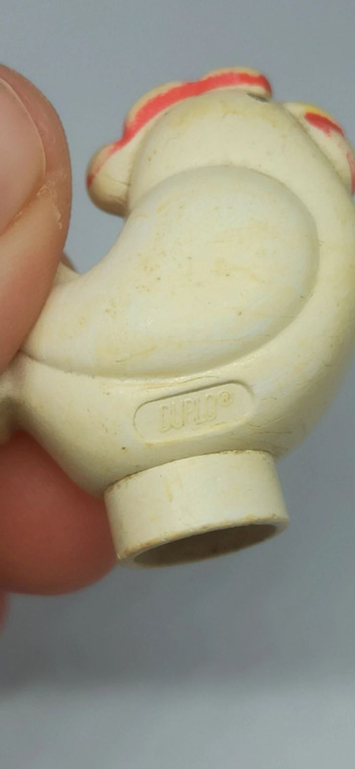 Coq vintage lego duplo - photo numéro 7