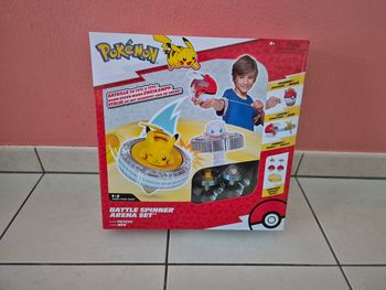Pokemon battle spinner arena set neuf