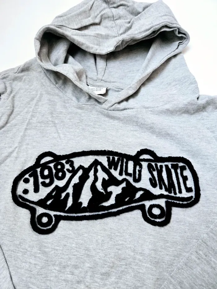 T-shirt ML à capuche - photo numéro 2