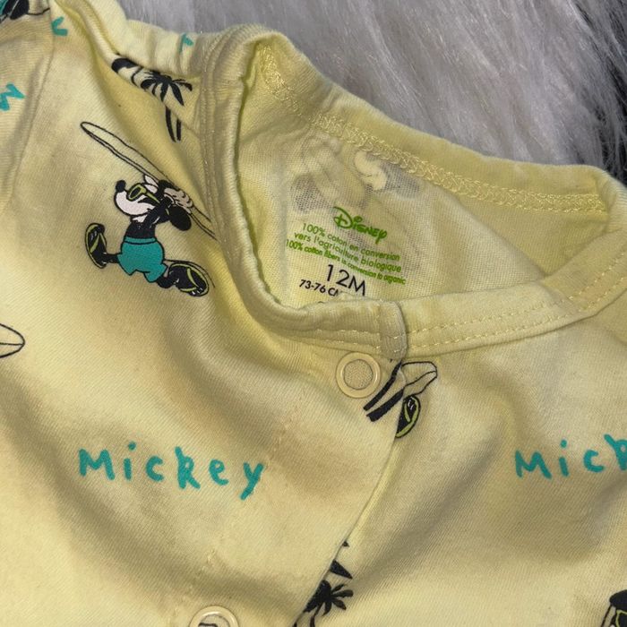 Barboteuse Mickey taille 12 mois - photo numéro 3