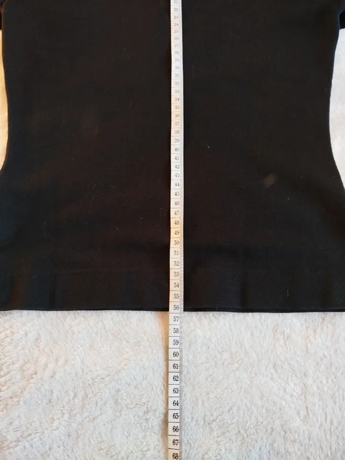 Polo Lacoste Femme noir taille 36 - photo numéro 9