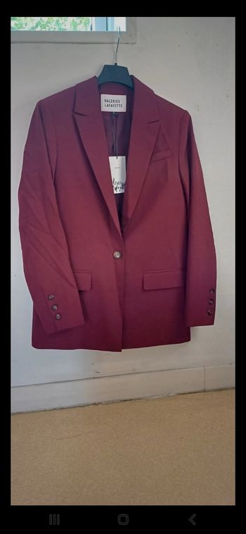 Blazer galerie lafayette neuf taille 36
