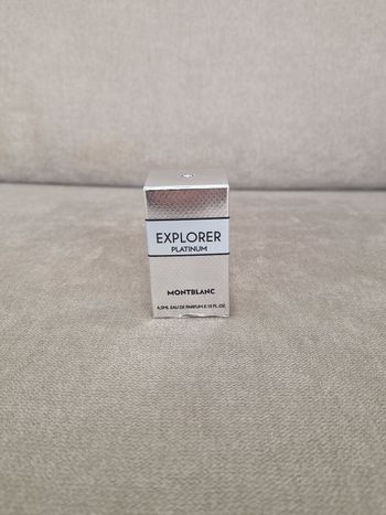 Miniature parfum Explorer Platinum Mont Blanc