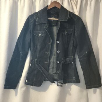 Veste en jean cintrée