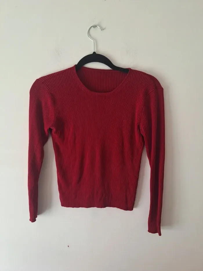 Pull bordeaux