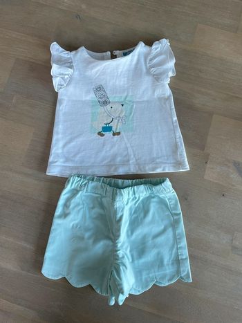 Tenue jacadi fille