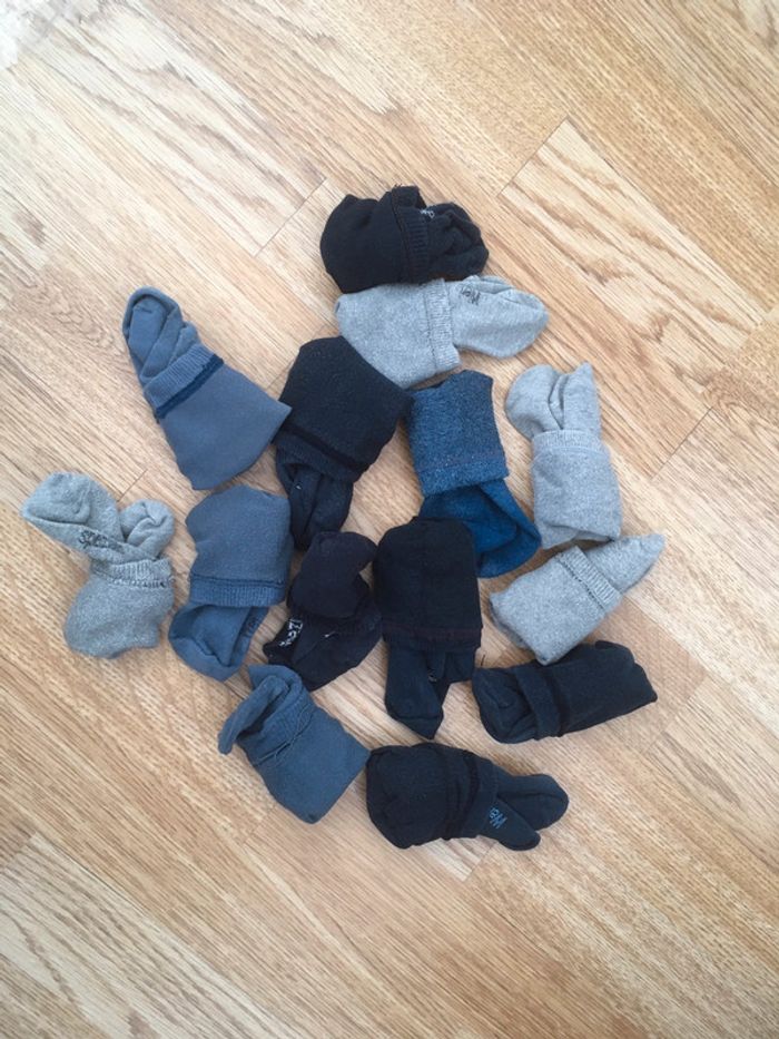 Chaussettes (lot de 14) pointure 23-26. - photo numéro 2