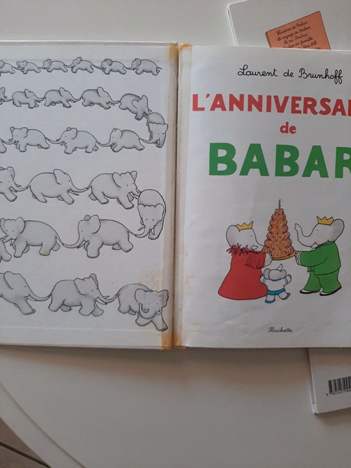 Lot 3 albums Babar - photo numéro 5